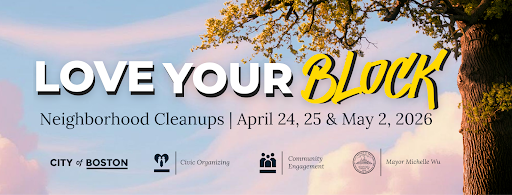 Love your block neighborhood cleanup